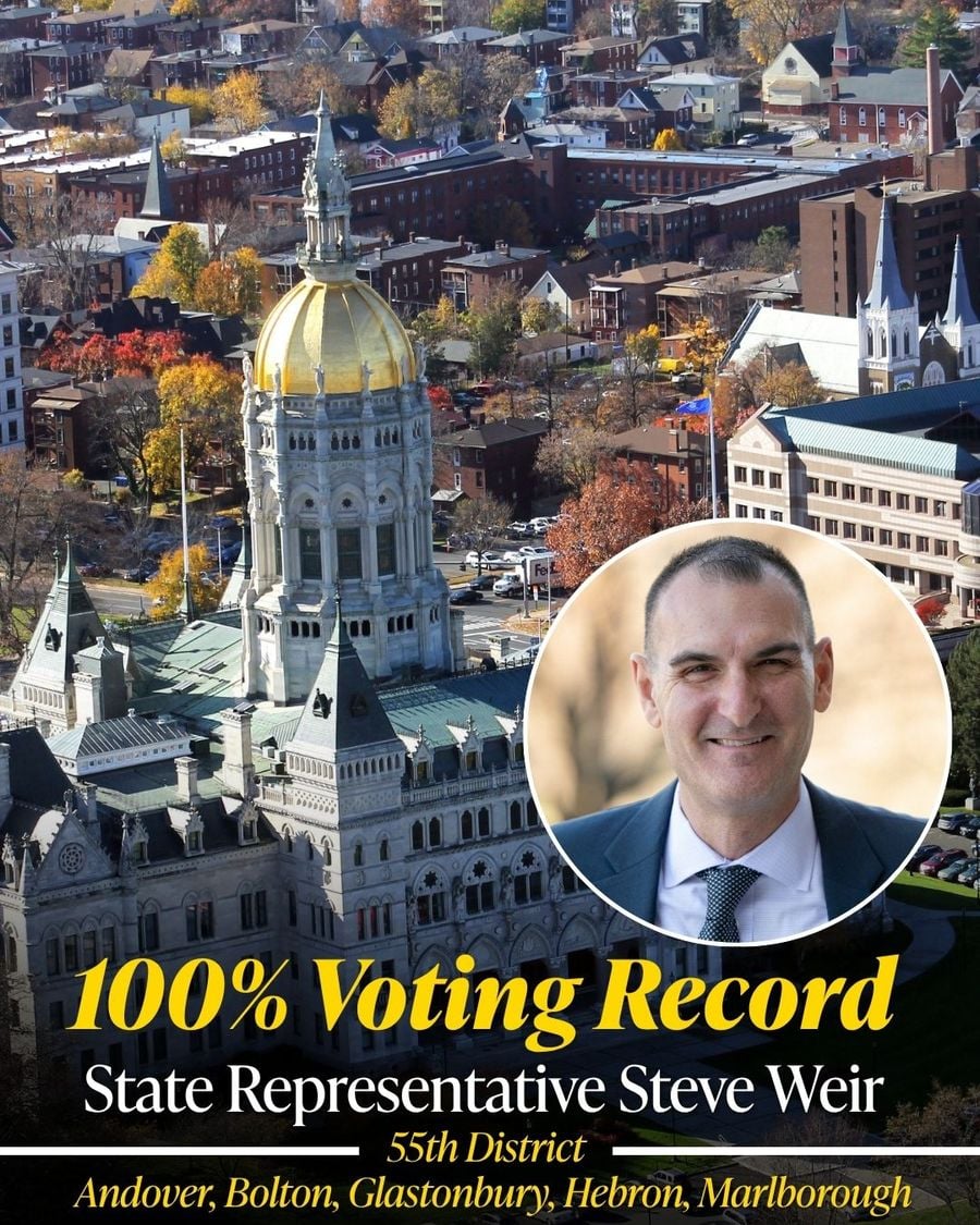 Rep. Weir Receives 100% Voting Record for 2026 Legislative Session